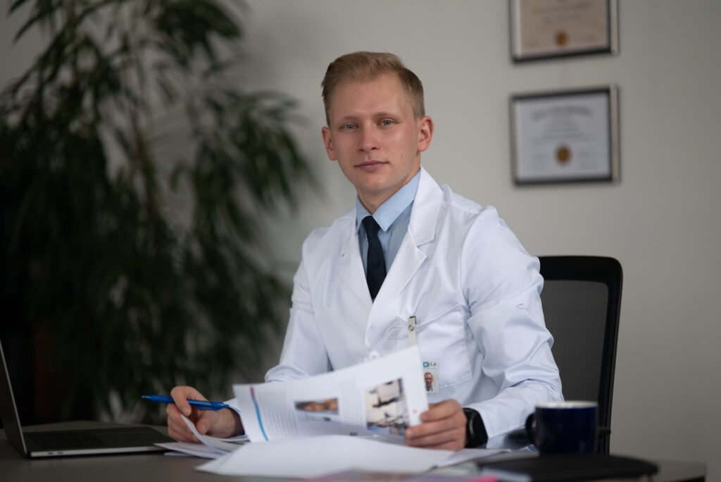 Medical Board Member, doctor Robertas Pranevičius.